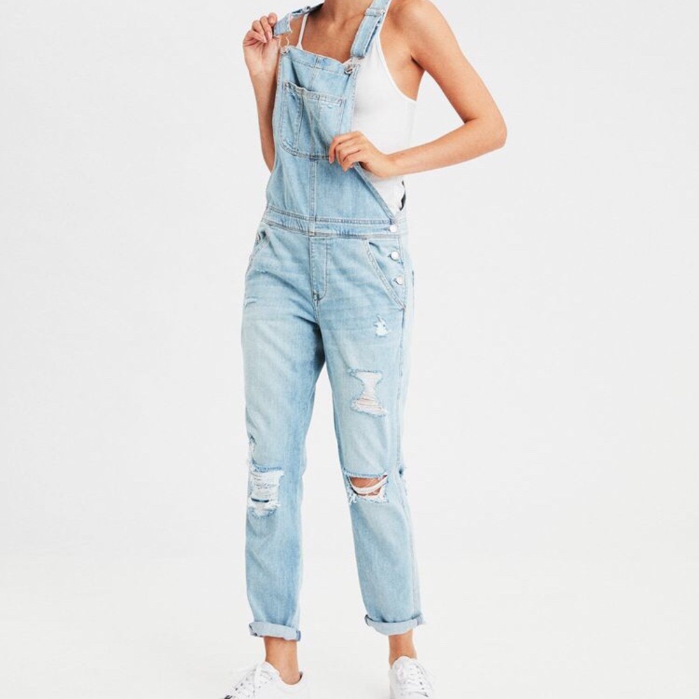 American Eagle Tomgirl Overalls